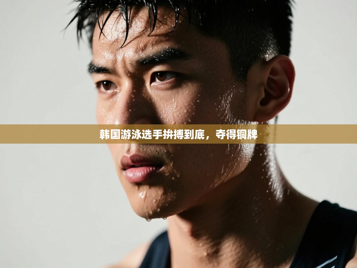 韩国游泳选手拚搏到底，夺得铜牌  第1张