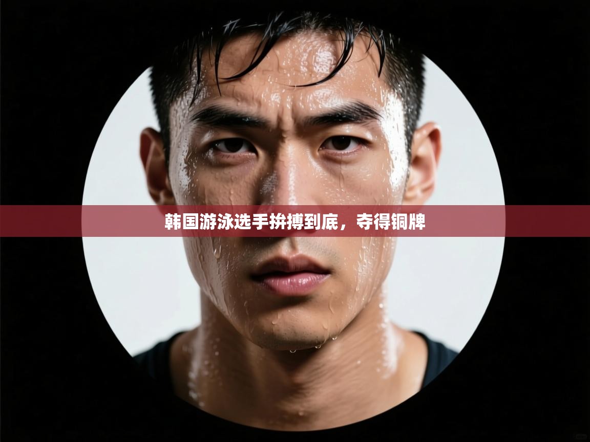 韩国游泳选手拚搏到底，夺得铜牌  第2张